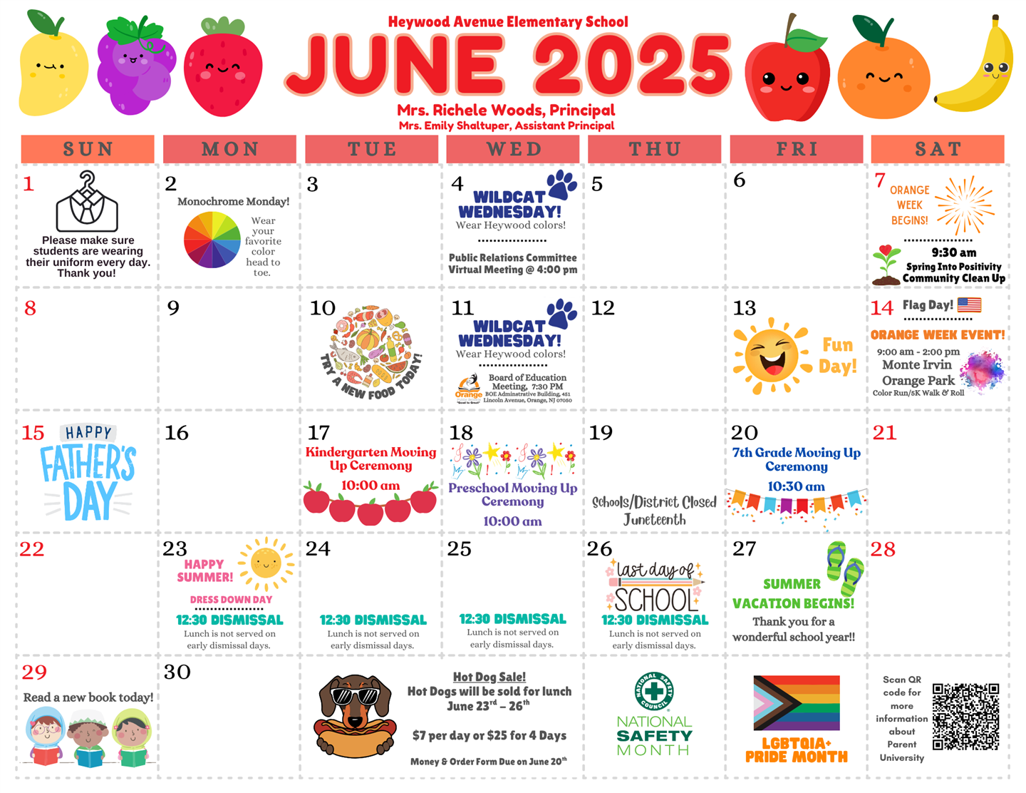 June Calender